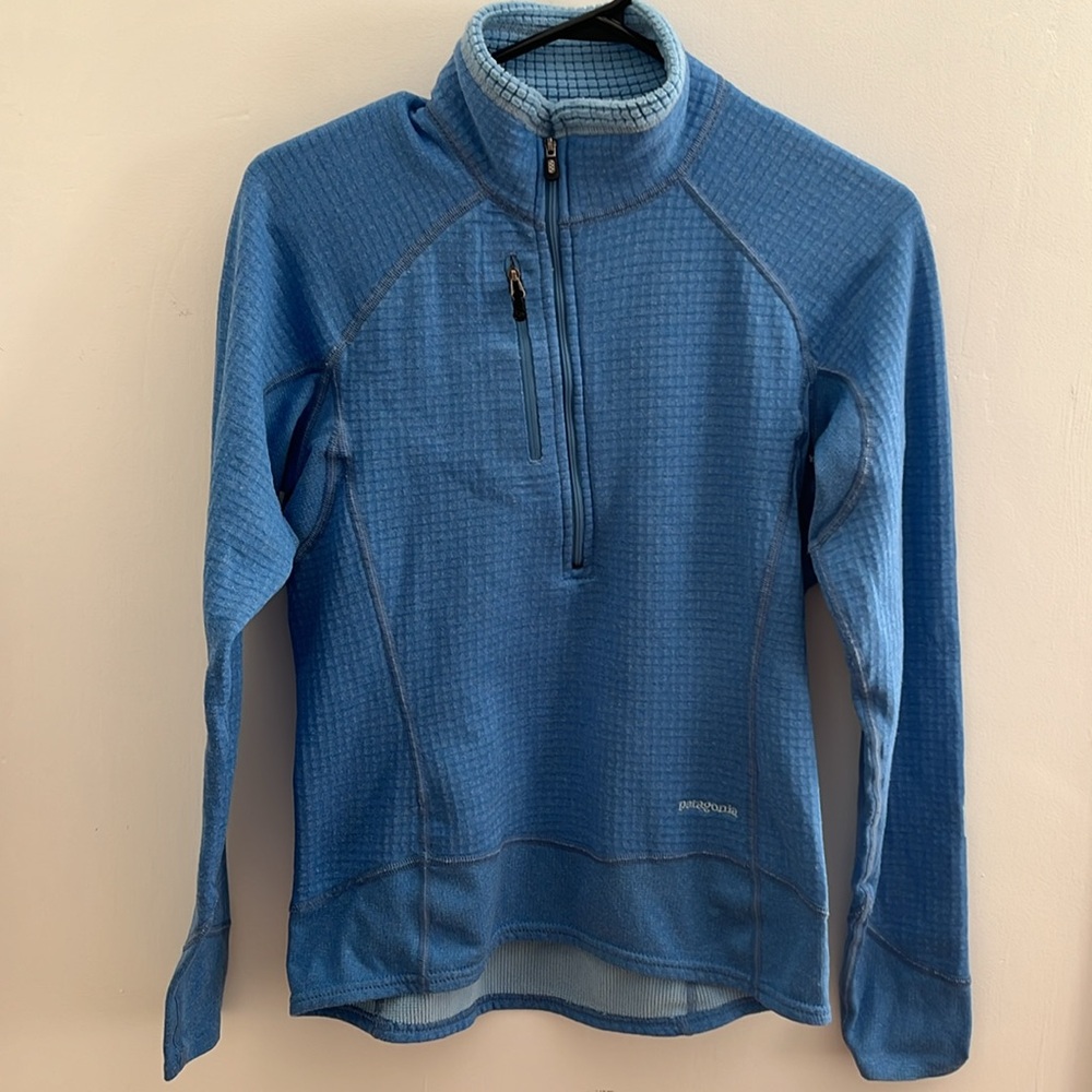 Patagonia micro-grid Regulator Half Zip waffle pullover size small